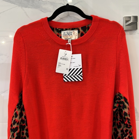 Sandrine Rose x Free People - Sweater Blouse - Size Small - Picture 3 of 7